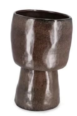 Hot Bizzotto VASO PAVLOS MARRONE H37