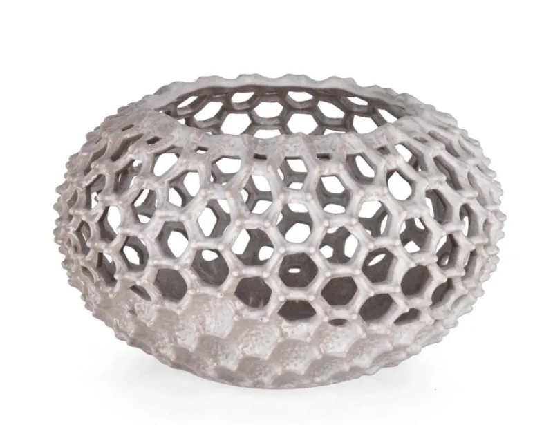 Outlet Bizzotto VASO TAIYO BOMB BIANCO H23,5