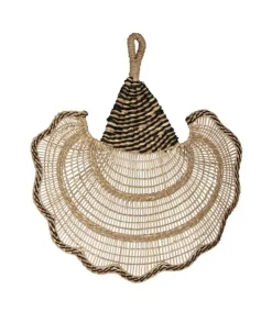 Hot Bizzotto VENTAGLIO DECOR PARETE NANKA NERO 55X58