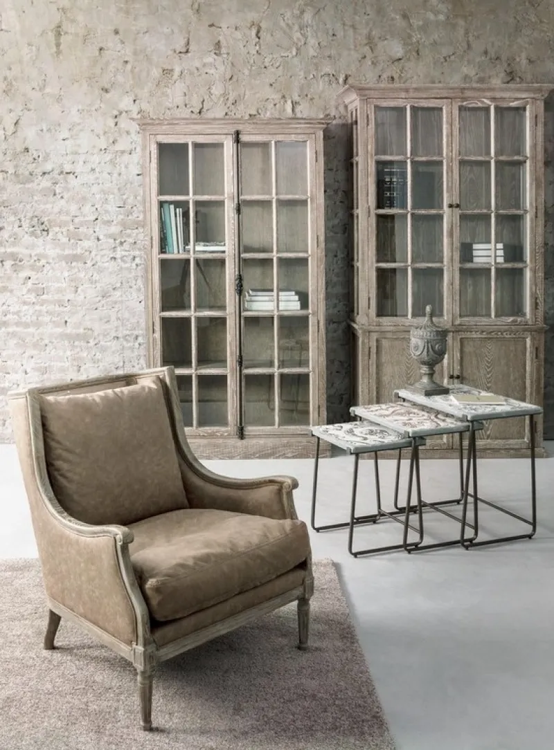 Hot Bizzotto VETRINA IN LEGNO 4 ANTE - COLUMBIA